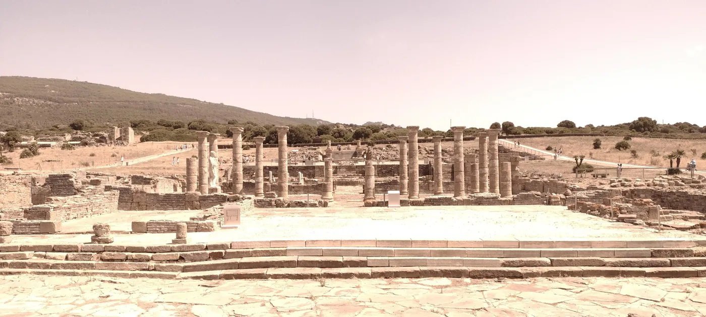 The Roman forum at Baelo Claudia, Cádiz, Spain